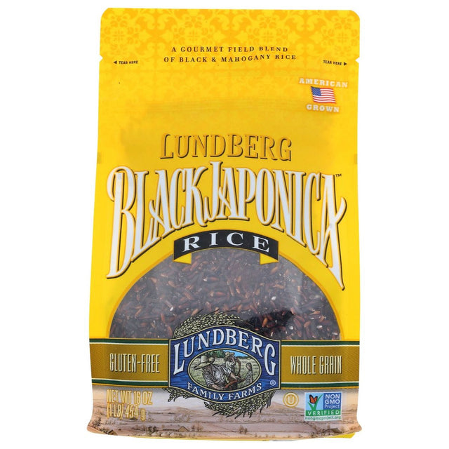 LUNDBERG: Rice Blck Ntrl Japonica Gf, 16 oz - #tag1# - #tag2#