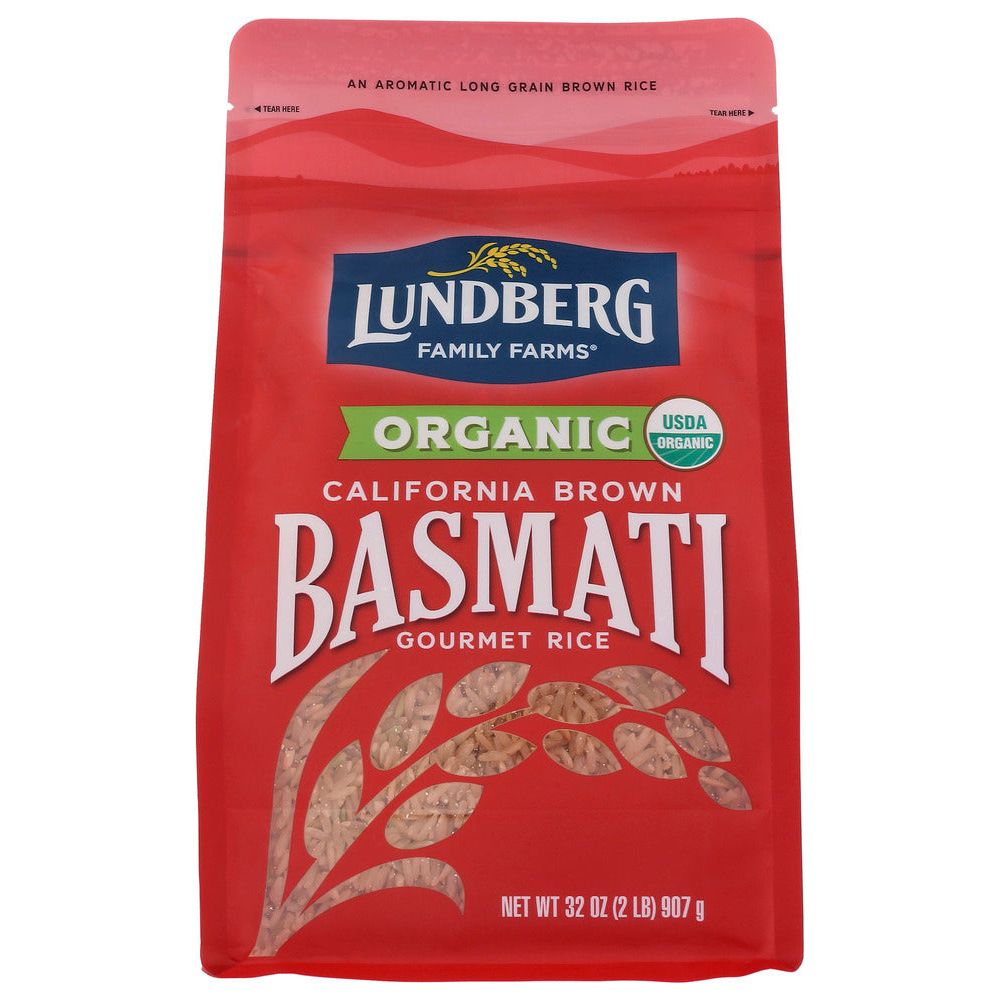 LUNDBERG: Rice Brwn Basmati Org Gf, 32 oz - #tag1# - #tag2#