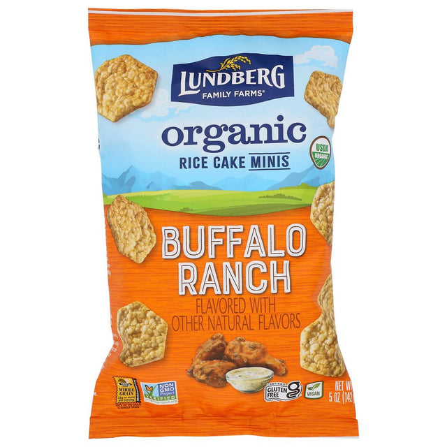 LUNDBERG: Rice Cakes Bufal Rch Mini, 5 oz - #tag1# - #tag2#