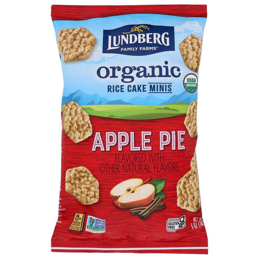 LUNDBERG: Rice Cakes Mini Appl Pie, 5 oz - #tag1# - #tag2#