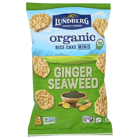 LUNDBERG: Rice Cakes Mini Gngr Swd, 5 oz - #tag1# - #tag2#