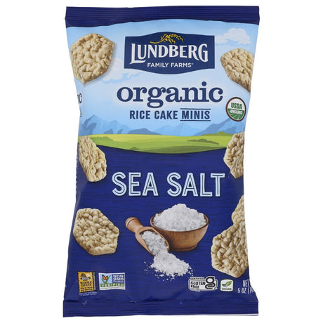 LUNDBERG: Rice Cakes Mini Sslt Org, 5 oz - #tag1# - #tag2#