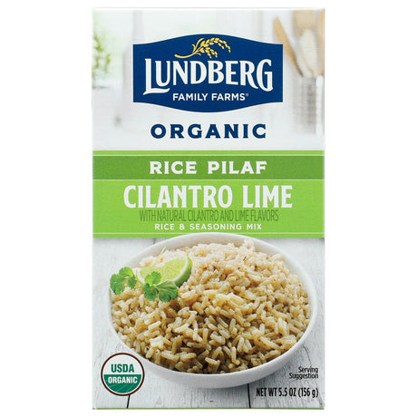 LUNDBERG: Rice White Cilntro Lme En, 5.5 oz - #tag1# - #tag2#