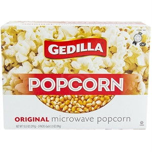 L CHAIM: Gedilla Orig Mcrwv Popcorn 3 P, 10.5 oz - #tag1# - #tag2#