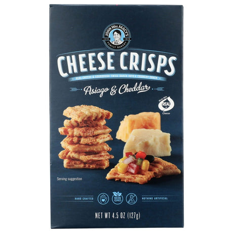 MACYS: Cheese Crisp Asiago Cheddar, 4.5 oz - Sunshine Co Op. - #tag1# - #tag2# - #tag3# - #tag4#