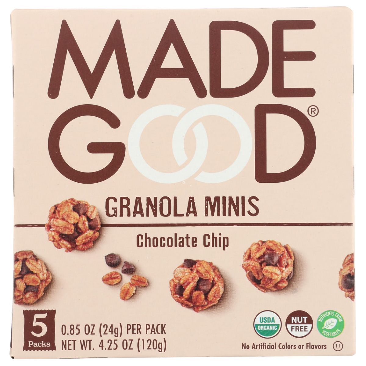 MADEGOOD: Chocolate Chip Granola Minis, 4.25 oz - #tag1# - #tag2#