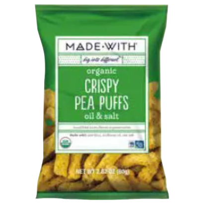 MADE WITH: Pea Puff Crsp Oil Slt Org, 2.82 oz - #tag1# - #tag2#