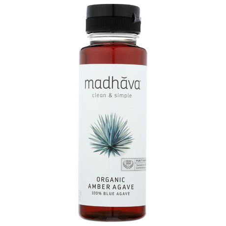 MADHAVA: Organic Amber Agave, 11.75 oz - #tag1# - #tag2#
