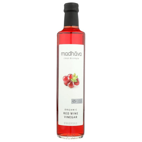 MADHAVA: Red Wine Vinegar, 500 ml - #tag1# - #tag2#
