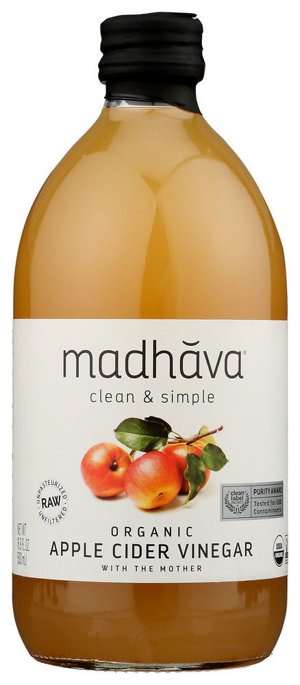 MADHAVA: Vinegar Apple Cider Og, 16.9 oz - #tag1# - #tag2#