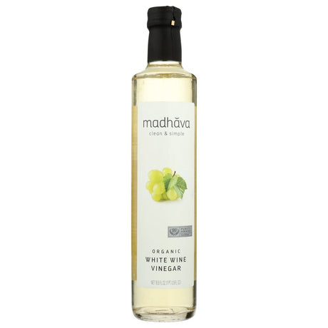 MADHAVA: White Wine Vinegar, 500 ml - #tag1# - #tag2#