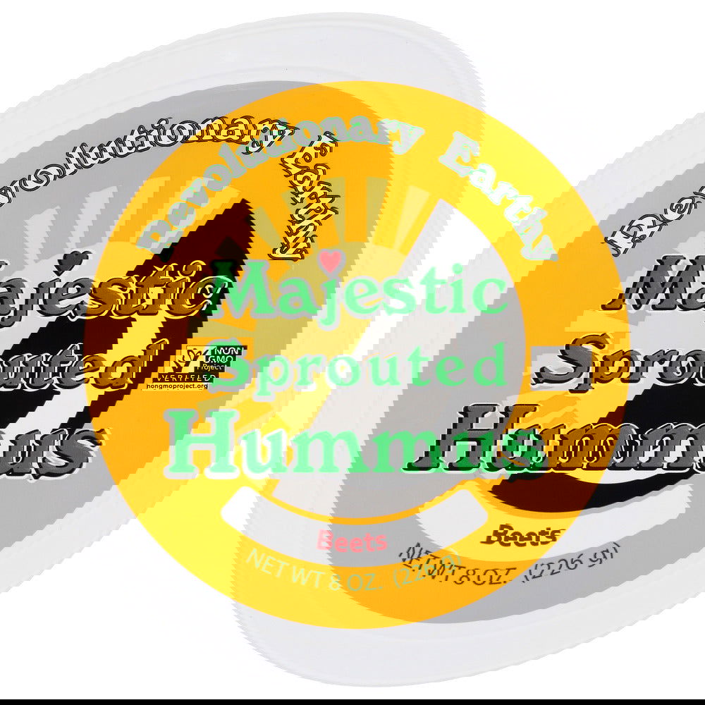 MAJESTIC GARLIC INC: Majestic Sprouted Hummus Beets, 8 oz - #tag1# - #tag2#