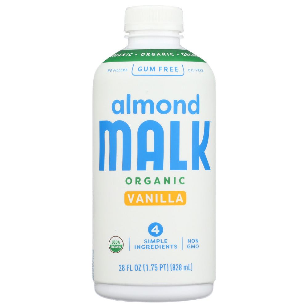 MALK: Pure Almond Malk Unsweetened Vanilla, 28 oz - #tag1# - #tag2#