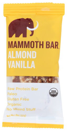 MAMMOTH BAR: Bar Almond Vanilla, 1.8 oz - #tag1# - #tag2#