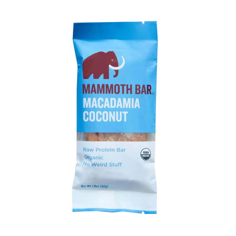 MAMMOTH BAR: Bar Macadamia Coconut, 1.8 oz - #tag1# - #tag2#