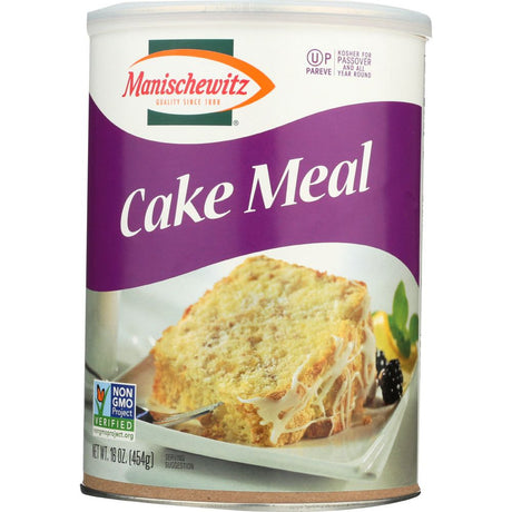 MANISCHEWITZ: Cake Meal Canister, 16 oz - #tag1# - #tag2#