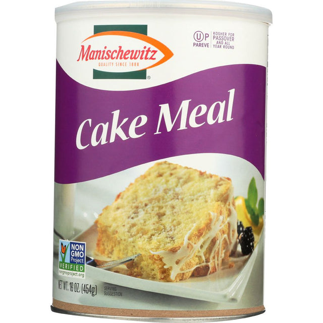 MANISCHEWITZ: Cake Meal Canister, 16 oz - #tag1# - #tag2#
