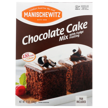 MANISCHEWITZ: Chocolate Cake Mix With Fudge Frosting, 12 oz - #tag1# - #tag2#