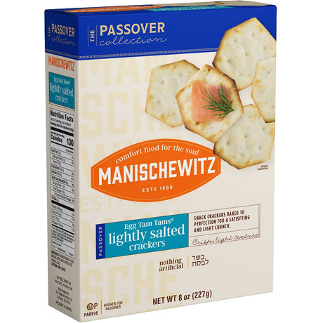 MANISCHEWITZ: Egg Tam Tams Original Crackers, 8 oz - #tag1# - #tag2#