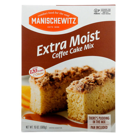 MANISCHEWITZ: Extra Moist Coffee Cake Mix, 13 oz - #tag1# - #tag2#