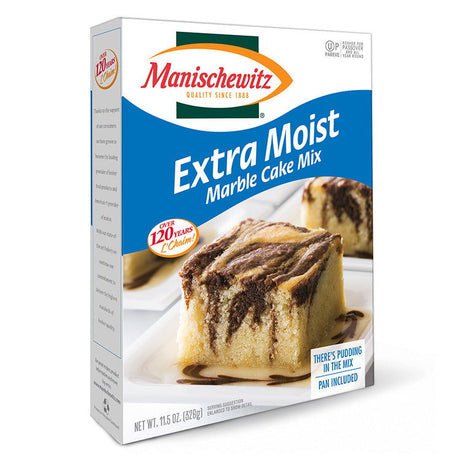 MANISCHEWITZ: Extra Moist Marble Cake Mix, 11.5 oz - #tag1# - #tag2#