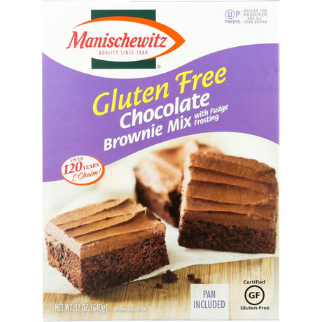 MANISCHEWITZ: Gluten Free Chocolate Brownie Mix, 12 oz - #tag1# - #tag2#