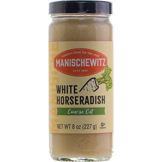 MANISCHEWITZ: Horseradish White Coarse, 8 OZ - #tag1# - #tag2#