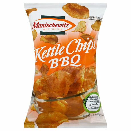 MANISCHEWITZ: Kettle Chips Bbq, 6 oz - #tag1# - #tag2#
