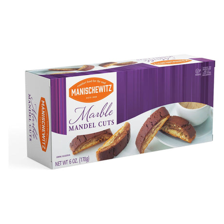 MANISCHEWITZ: Marble Mandel Cuts, 6 oz - #tag1# - #tag2#