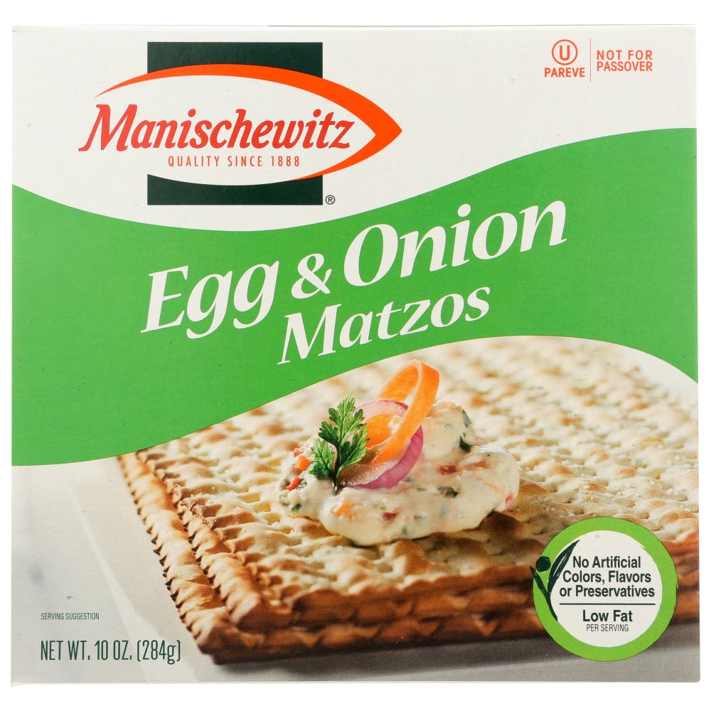 MANISCHEWITZ: Matzo Egg & Onion, 10 oz - #tag1# - #tag2#