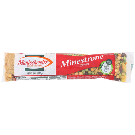 MANISCHEWITZ: Minestrone Soup Mix, 6 oz - Sunshine Co Op. - #tag1# - #tag2# - #tag3# - #tag4#