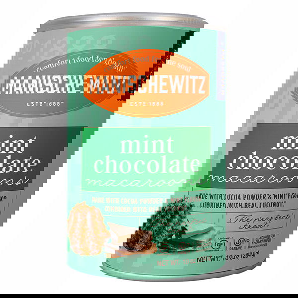 MANISCHEWITZ: Mint Chocolate Macaroons Cookie, 10 oz - #tag1# - #tag2#