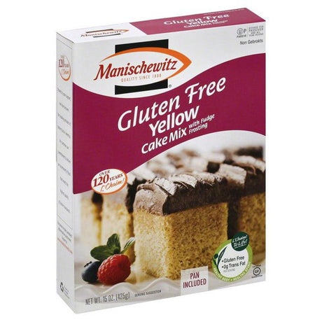 MANISCHEWITZ: Mix Gf Cake Yellow, 15 oz - #tag1# - #tag2#