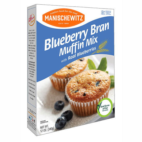 MANISCHEWITZ: Mix Muffin Blubry Bran, 12 oz - #tag1# - #tag2#