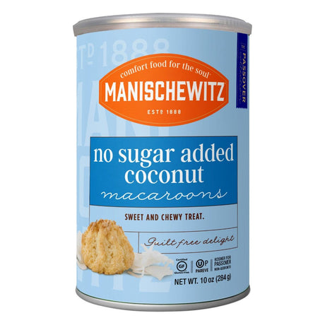 MANISCHEWITZ: No Sugar Added Coconut Macaroons Cookie, 10 oz - #tag1# - #tag2#
