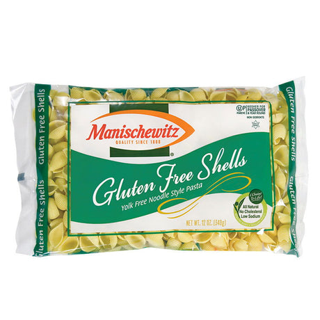 MANISCHEWITZ: Noodle Shell Shaped Gf, 12 oz - #tag1# - #tag2#