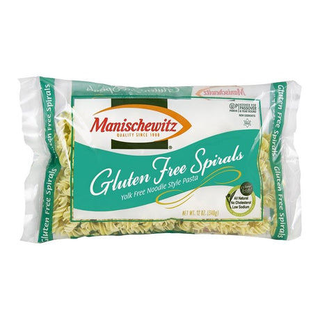 MANISCHEWITZ: Noodle Spiral Shaped Gf, 12 oz - #tag1# - #tag2#