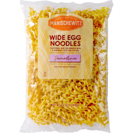 MANISCHEWITZ: Noodles Egg Wide Homestyle, 12 OZ - #tag1# - #tag2#