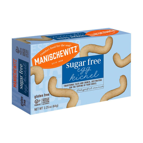 MANISCHEWITZ: Sugar Free Egg Kichel, 2.25 oz - #tag1# - #tag2#