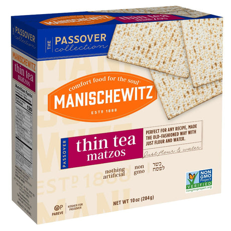 MANISCHEWITZ: Thin Tea Matzos, 10 oz - #tag1# - #tag2#
