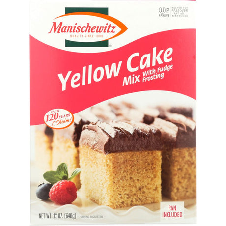 MANISCHEWITZ: Yellow Cake Mix, 12 oz - #tag1# - #tag2#