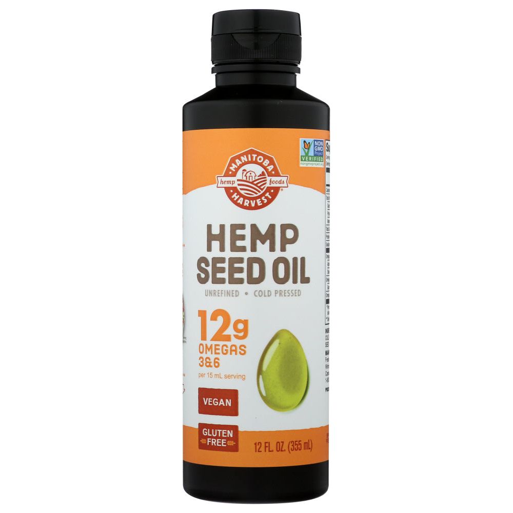 MANITOBA HARVEST: Natural Hemp Oil, 12 Oz - #tag1# - #tag2#
