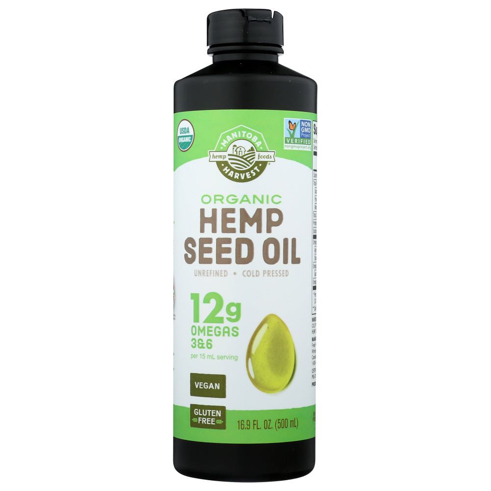 MANITOBA HARVEST: Organic Hemp Seed Oil, 16.9 oz - #tag1# - #tag2#