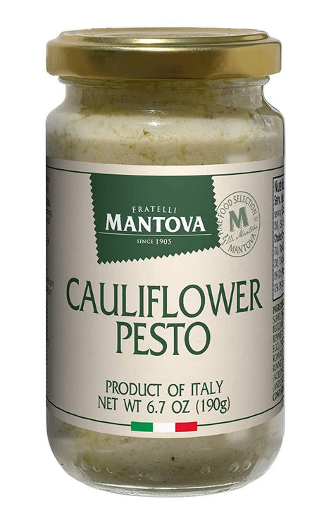 MANTOVA: Cauliflower Pesto, 6.5 oz - #tag1# - #tag2#