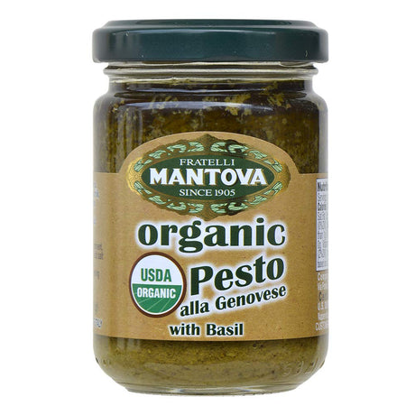 MANTOVA: Organic Pesto Genovese, 4.6 oz - #tag1# - #tag2#