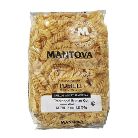 MANTOVA: Pasta Fusilli Bronze, 16 oz - #tag1# - #tag2#