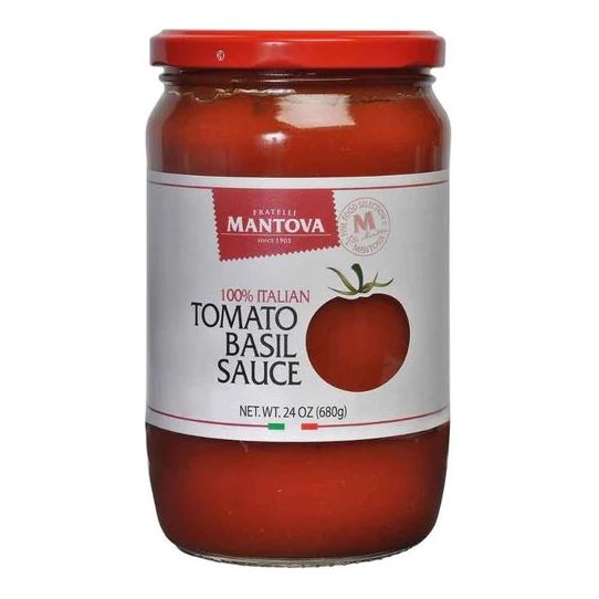 MANTOVA: Tomato Basil Sauce, 24 oz - #tag1# - #tag2#
