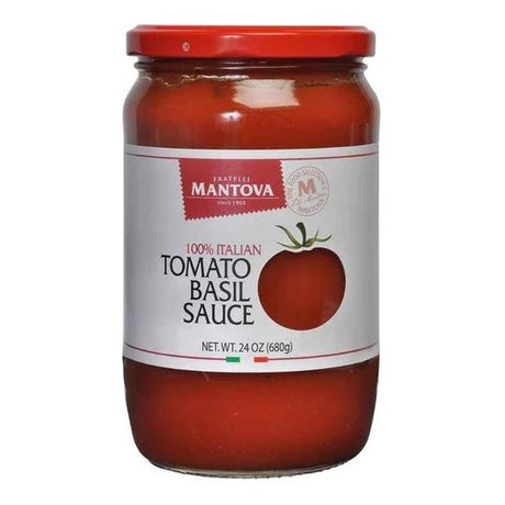 MANTOVA: Tomato Basil Sauce, 24 oz - #tag1# - #tag2#