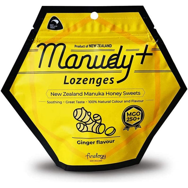 MANUDY: Lozenge Ginger, 1 bg - #tag1# - #tag2#