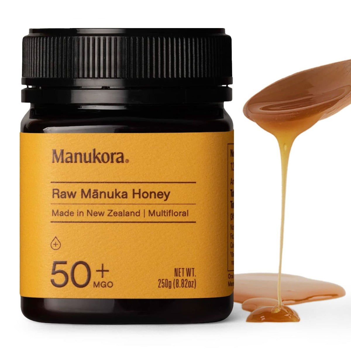 MANUKORA: Raw Manuka Honey Packets 50Ct, 50 CT - #tag1# - #tag2#